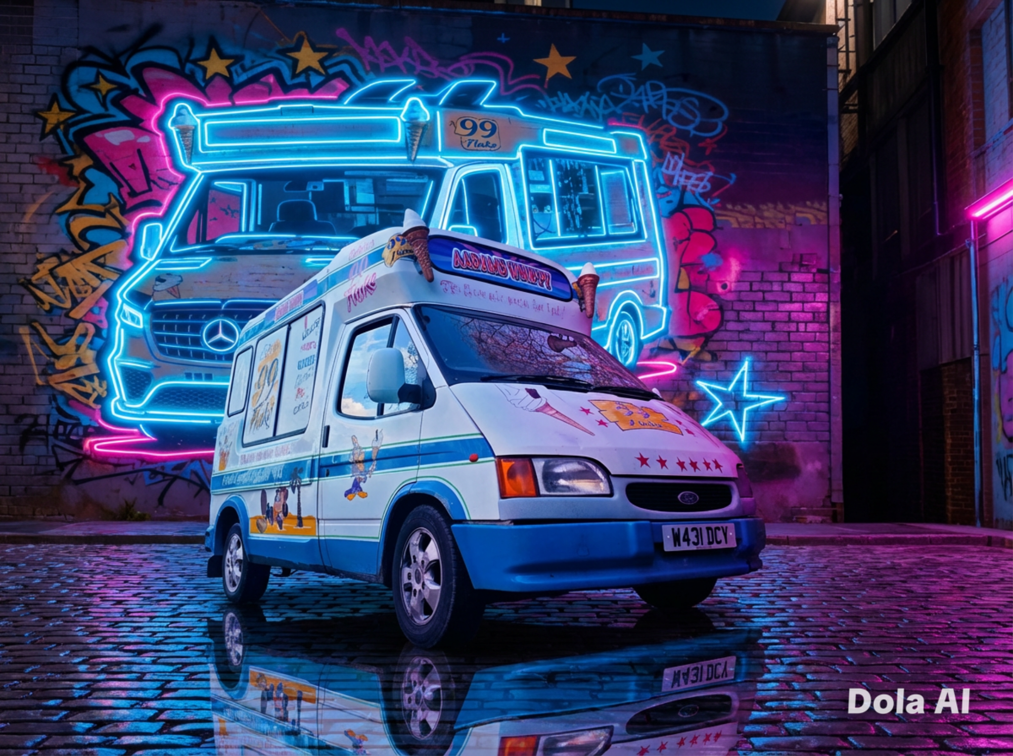 AADAMS WHIPPY ICECREAM VAN<br><span style='font-size:14px; font-weight:400;'>Freshly made ice cream, for those who prefer the best</span> gallery image 6