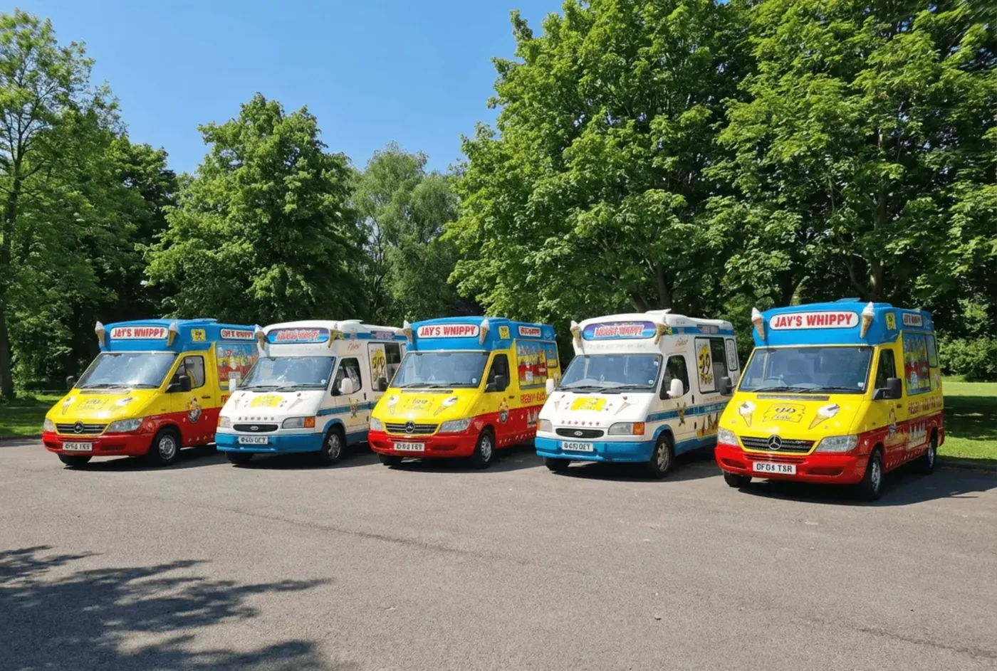 Fleet lineup ready for busy event days