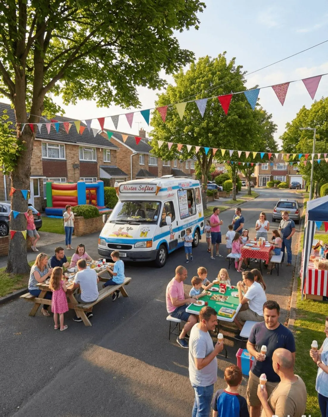 Party ice cream van hire